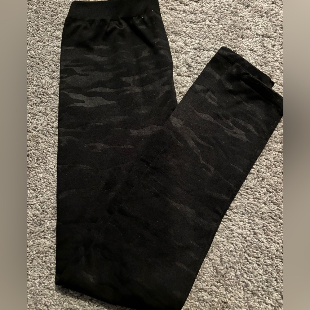 Black Camo Leggings